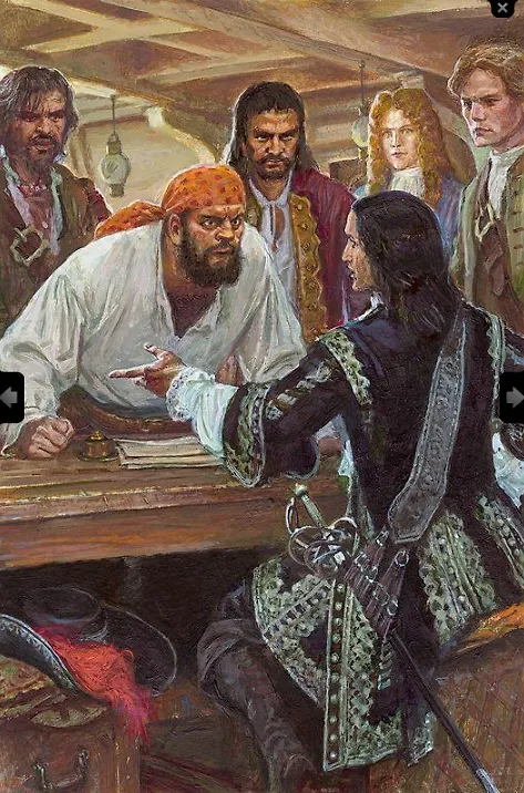 Книга Хроника капитана Блада (Рафаэль Сабатини) — 2