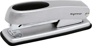 Степлер №24 20л метал. "Elegance" 2 вида скрепления, серебр. Silwerhof