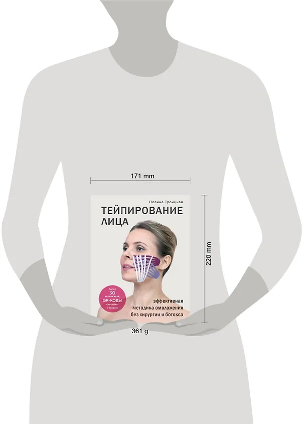 Книга Тейпирование лица. Эффективная методика омоложения без хирургии и ботокса (Полина Троицкая) — 10