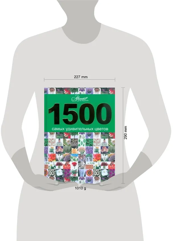 Книга 1500 самых удивительных цветов () — 2