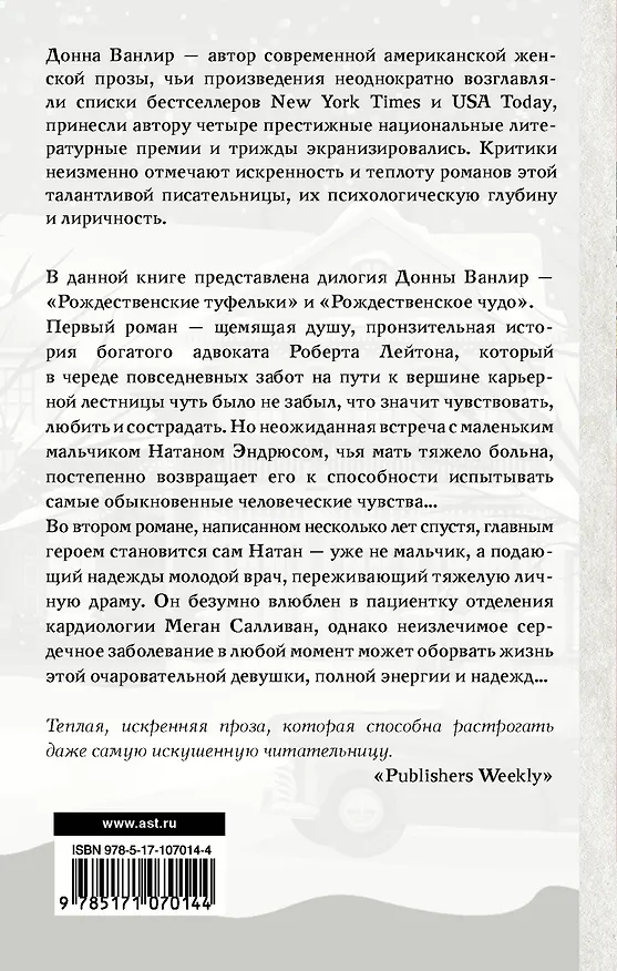 Книга Рождественское благословение (Донна Ванлир) — 2