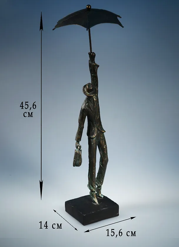 Статуэтка Полет (15,6х14х45,6) Коллекция Ар-нуво (272-158) 2573247 — 1