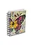 Записная книжка А6 120л 113*148 кл. пластик.обл., евроспираль, 3 разделителя, инд.уп., ассорти, Феникс — 227583 — 2