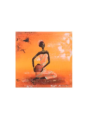 Картина Африканка (30х30) (609434) 2409853