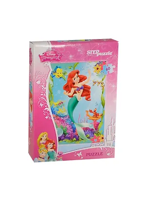 Пазлы 60 Disney Принцесса Русалочка (81130) (33х23) (3+) (коробка) 2446453