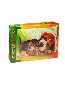 Пазлы 30 MAXI А4ф Забавные малыши (30П34_08581) (21х29см) (3-99л.) (Hatber) (коробка)