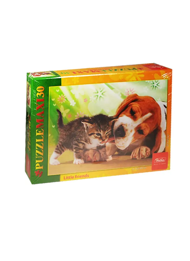 Пазлы 30 MAXI А4ф Забавные малыши (30П34_08581) (21х29см) (3-99л.) (Hatber) (коробка) 2473403 — 1