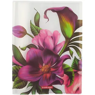 Папка 30ф А4 "Tropical Flowers" пластик, Erich Krause 259554