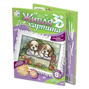 Живая картина 3D Набор №10 Летний пиник (8+) (956032)