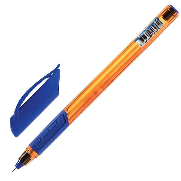 Шариковая ручка синяя 0,7 мм, Extra Glide GT Tone Orange, Brauberg 2937296 — 5