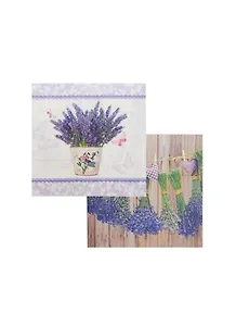 Набор салфеток для Декупажа Букет лаванды (SDL077500/TL331000) (2шт) (упаковка)