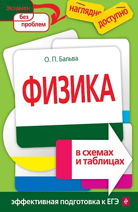 Книга Физика в схемах и таблицах (Ольга Бальва)
