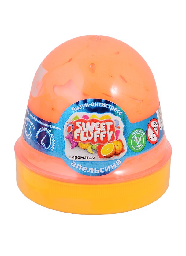 Игрушка-лизун «Sweet fluffy Апельсин», Mr.Boo 2787656 — 1