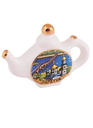 Магнит фарфоровый Чайник (Орион) 2598872