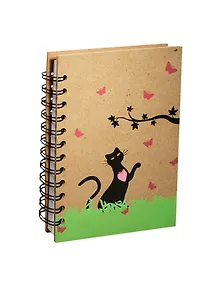 Блокнот Киса в ассортименте (12,8 x 18,2) (90стр) (Листопадова)