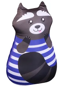 Игрушка-антистресс Енотик в тельняшке (38х25) (АН2017-9)