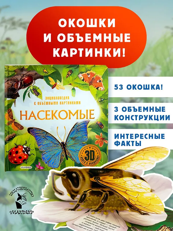 Книга Насекомые () — 5