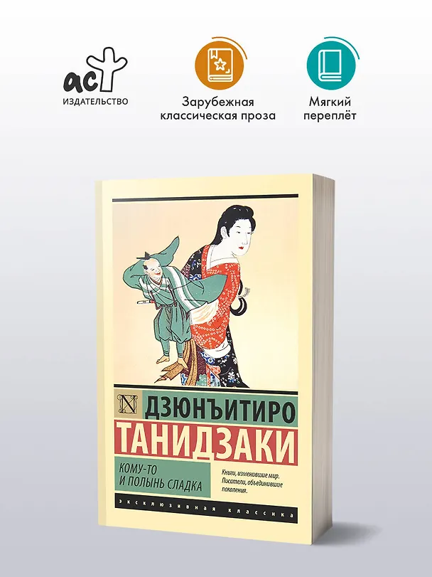 Книга Кому-то и полынь сладка (Дзюнъитиро Танидзаки) — 4