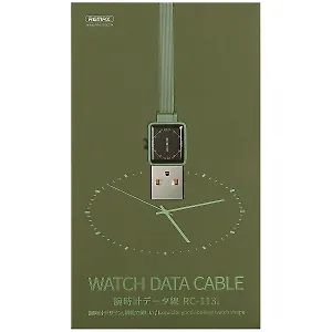 Дата-кабель Часы (2,4А) (1000мм) (Айфон) (12-17510-113i)