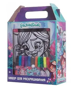 Centrum, Набор раскрась сумку Enchantimals 343182