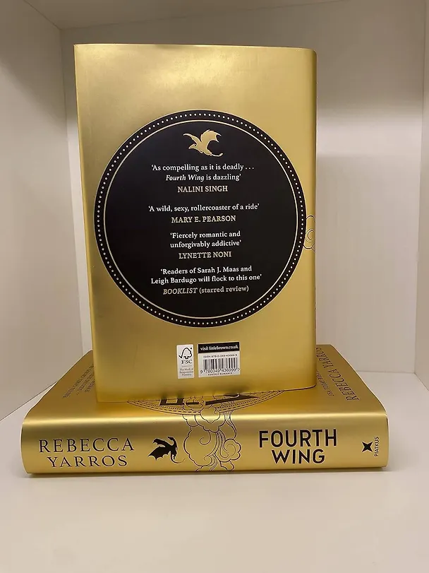 Книга Fourth Wing (Ребекка Яррос) — 3