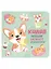 Записная книжка А6+  32л 130*130 кл. "Блокнот Kawaii (мятный)" карт.обл., мат.ламинация, выб.лак — 2974322 — 1