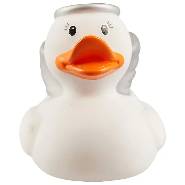 Игрушка для ванной, уточка резиновая FUNNY DUCKS "Уточка ангел" (1824) 2563488 — 2