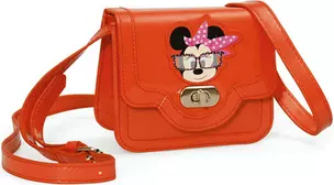 Сумка детская "Minnie Mouse" 11*13,7*6см, на лямке, красная, Disney — 228837 — 1