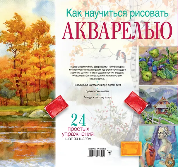 Книга Как научиться рисовать акварелью: 24 простых упражнения (Н.А. Врублевская, Франческо Асенсио Сервер) — 2