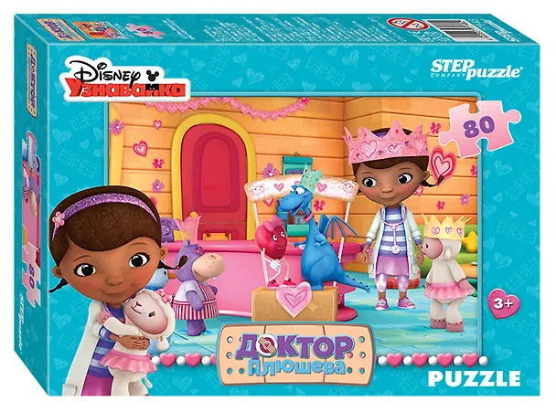 Пазл Disney - 5 Step puzzle 80эл 23х16,5см, в ассортименте 77148 2496112 — 8