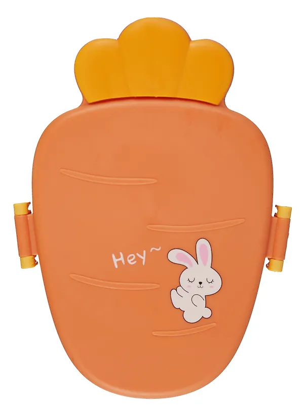 Ланч-бокс Морковка Кролик Kawaii Good day 1000мл (пластик) (20х15х7) (12-07944-22-11) 3020048 — 5