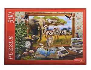 Пазл РЫЖИЙ КОТ 500 эл. 50*34,5см. Ожившая картина