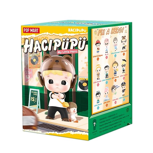 Фигурка коллекционная Pop Mart Hacipupu My Little Hero в ассортименте (коробка) (43340) 3061049 — 1