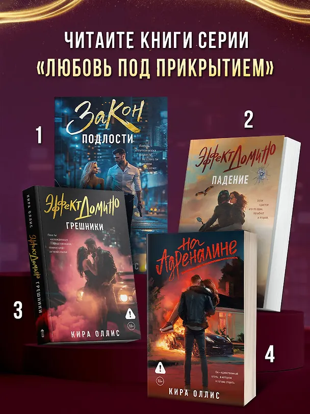 Книга Закон подлости (Кира Оллис) — 10