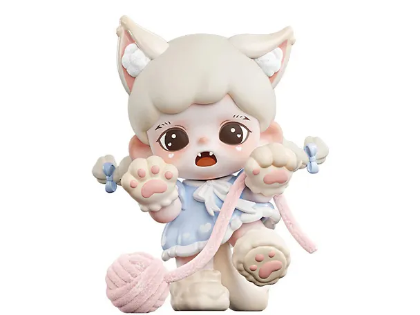 Коллекционная фигурка Кошачье личико, серии Зора TNT Space, высота 8.5см, Blind Box, 12-T3012-7 3143657 — 8