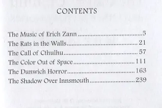 Книга The Call of Cthulhu and the Other Mystery Stories / "Зов Ктулху" и другие мистические истори (Howard Lovecraft) — 2