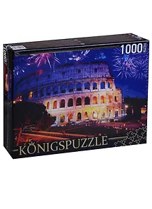 Пазл 1000 Konigspuzzle Италия Ночной Колизей (ГИК1000-8226) (коробка)
