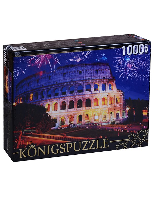 Пазл «Италия Ночной Колизей» 1000 элементов, KonigsPuzzle 2640150 — 1