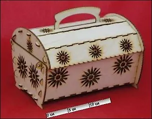 Шкатулка для декорирования ажурная Ларец (12431) 2342022