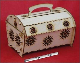 Шкатулка для декорирования ажурная Ларец (12431) 2342022 — 1