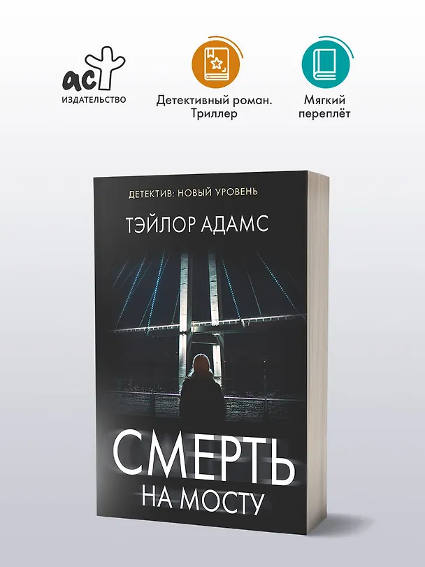 Книга Смерть на мосту (Тэйлор Адамс) — 4