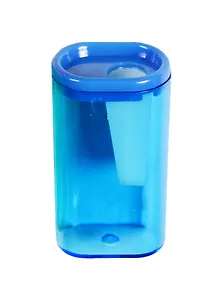 Точилка 1 отверстие, пластиковый контейнер