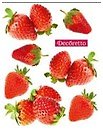 Наклейки для дома, Декоретто, Клубничная поляна