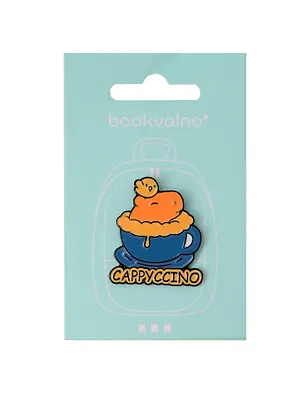 Значок Капибара в чашке Cappyccino (металл) (12-5769-A3) 3077911