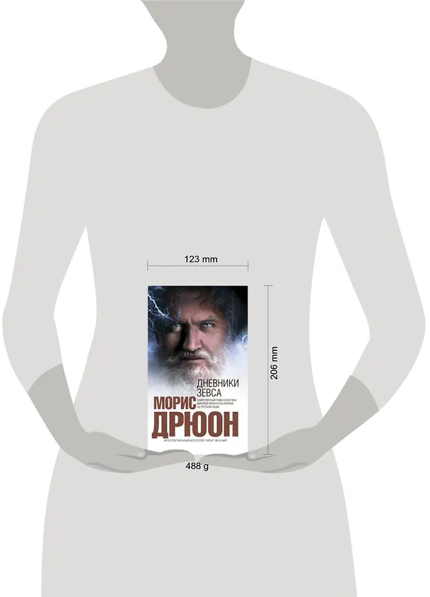 Книга Дневники Зевса (Морис Дрюон) — 2