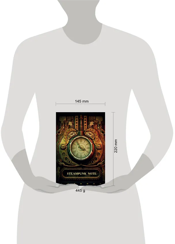 Steampunk Note Блокнот с тонированными страницами (твердый переплет) 2593095 — 2