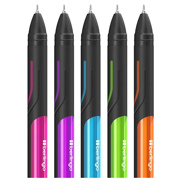 Шариковая ручка синяя 0,7 мм, Color Zone stick, Berlingo, в ассортименте 2972279 — 4