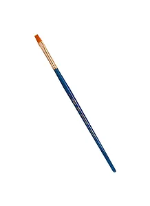 Кисть художественная Галерея, синтетика, плоская, короткая ручка №6, Гамма