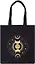 Сумка-шоппер на молнии Карты Таро Фазы луны (38х35) (текстиль, флис) Bookvalno — 3025086 — 2
