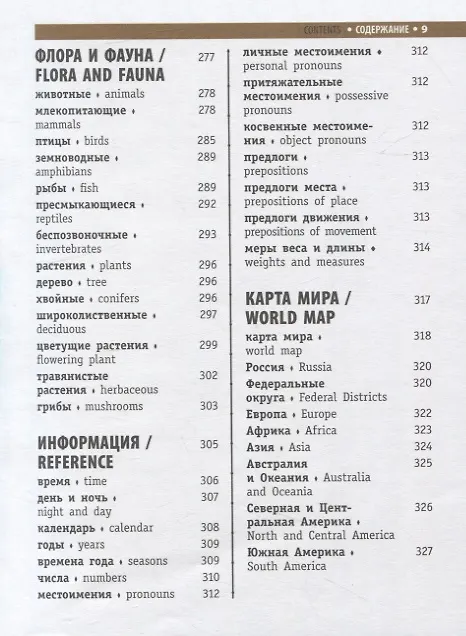 Книга Англо-русский визуальный словарь () — 9